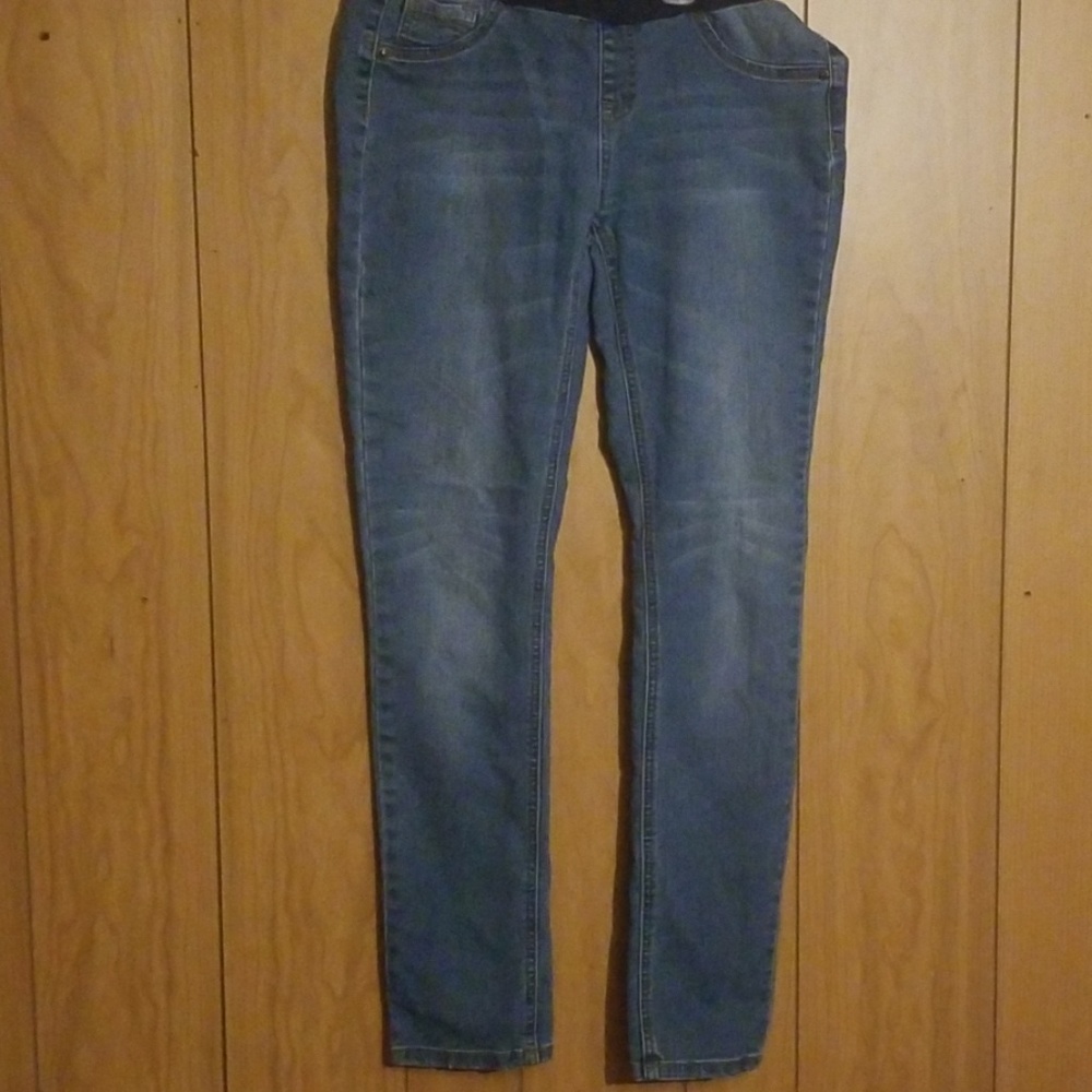 Denim maternity skinny jeans